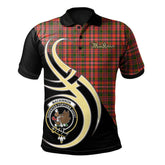MacKinnon Modern Tartan Polo Shirt - Believe In Me Style